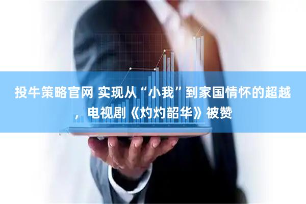 投牛策略官网 实现从“小我”到家国情怀的超越，电视剧《灼灼韶华》被赞