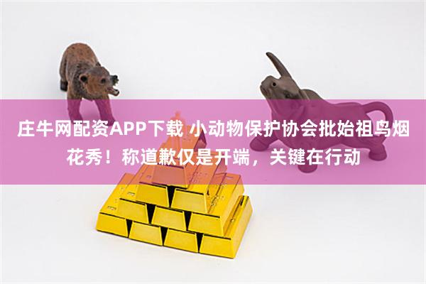 庄牛网配资APP下载 小动物保护协会批始祖鸟烟花秀！称道歉仅是开端，关键在行动